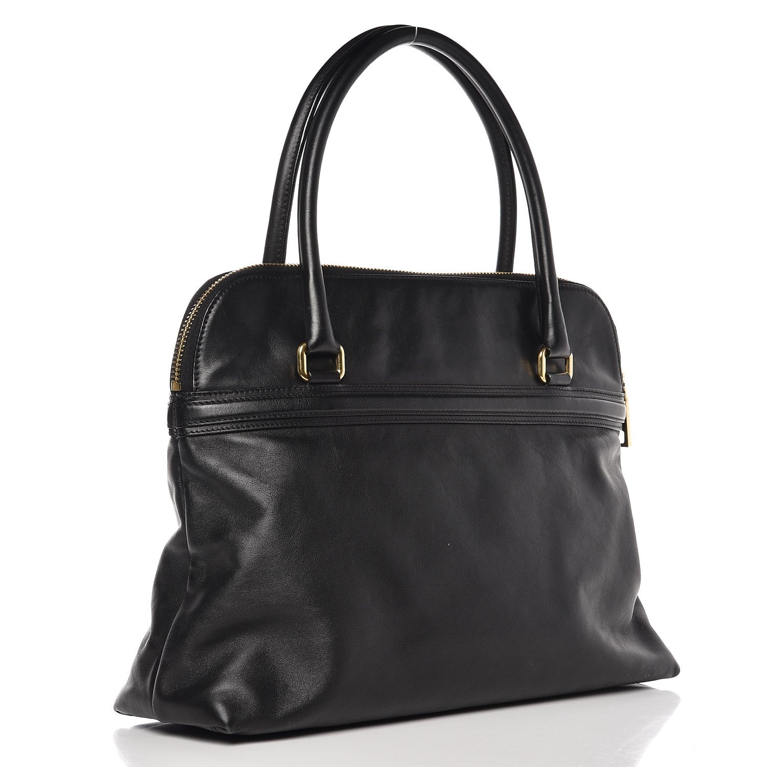 Marc Jacobs Calfskin Tote Bag Black 3 of 9