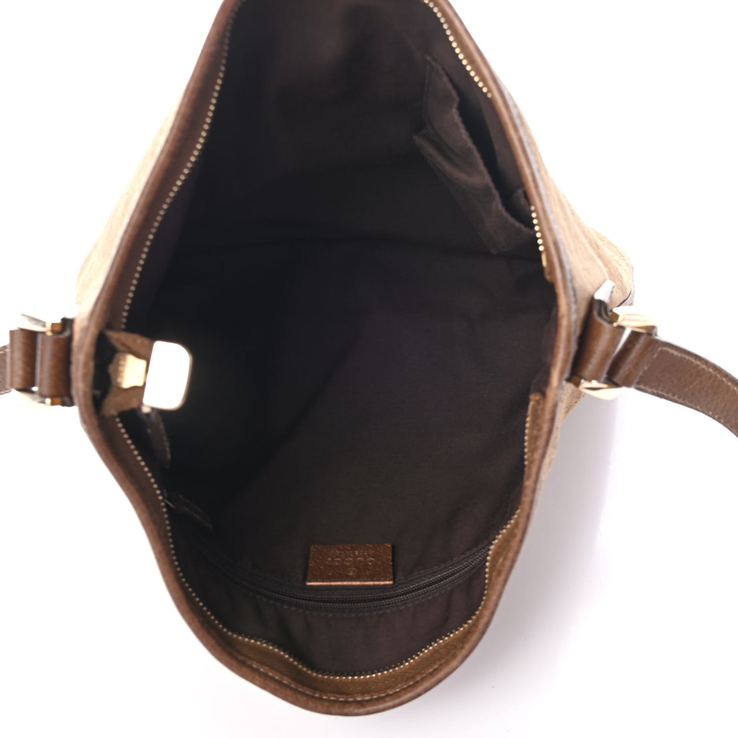 Guccissima Suede Abbey Messenger Bag