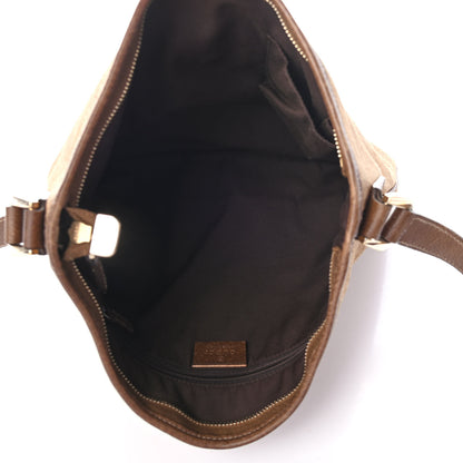 Gucci Guccissima Suede Abbey Messenger Bag 4 of 4
