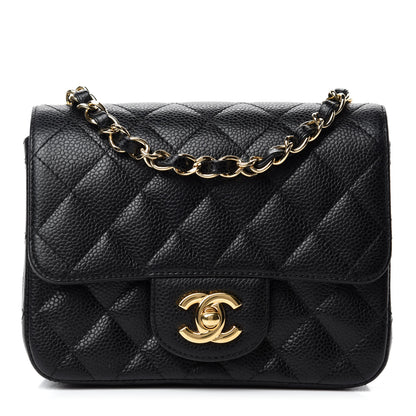 Chanel Caviar Quilted Mini Square Flap Black 1 of 11