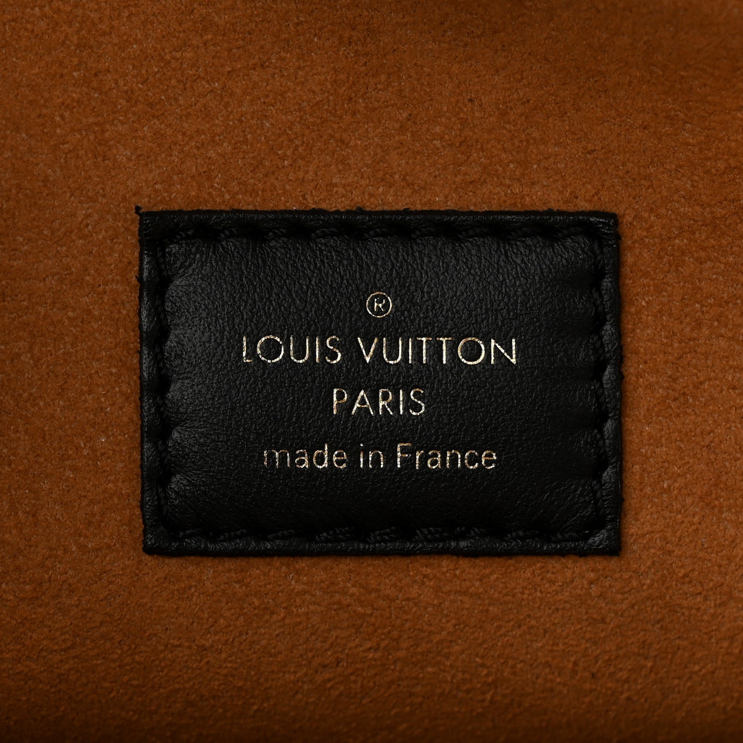 Calfskin Monogram On My Side Black