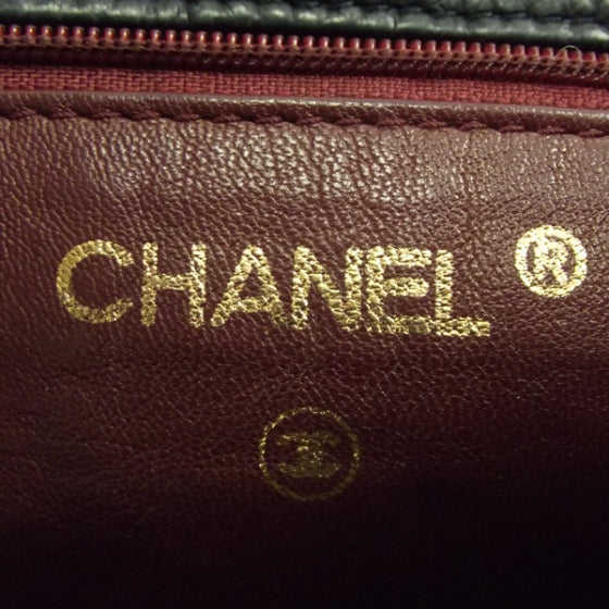 Chanel Lambskin Quilted Backpack Black 8 of 11