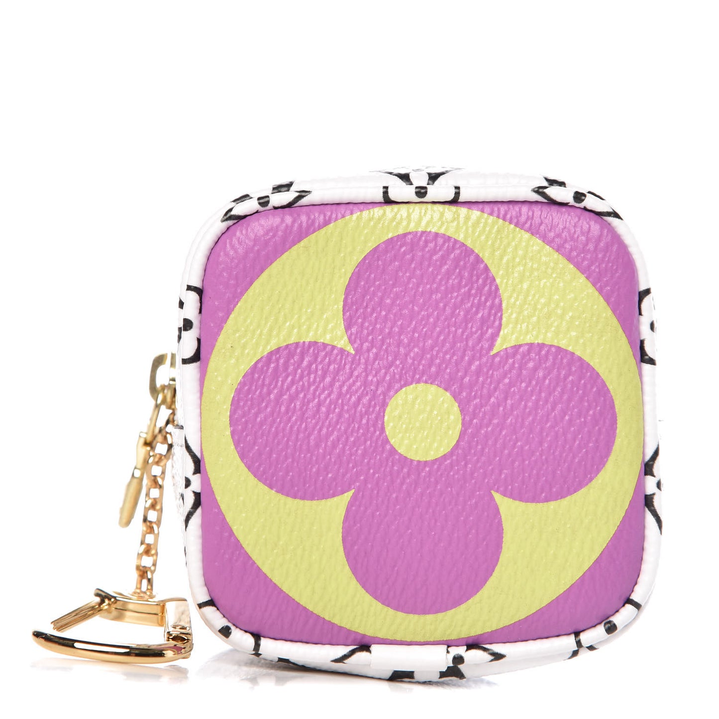 Monogram Giant Cube Coin Purse Pink