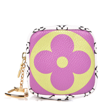 Louis Vuitton Monogram Giant Cube Coin Purse Pink 1 of 8