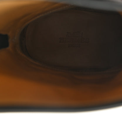 Hermes Calfskin Jeep Boots 36 Black 7 of 14