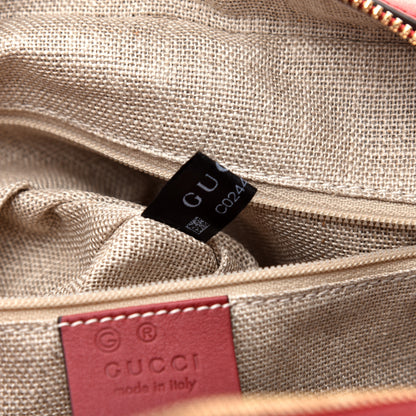 Gucci Soft Microguccissima Medium Crossbody Bag Rosso 10 of 11