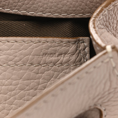 Chloe Calfskin Mini Marcie Round Crossbody Bag Blush Nude 6 of 12