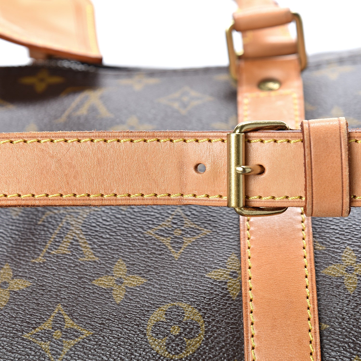 Louis Vuitton Monogram Keepall Bandouliere 60 25 of 25