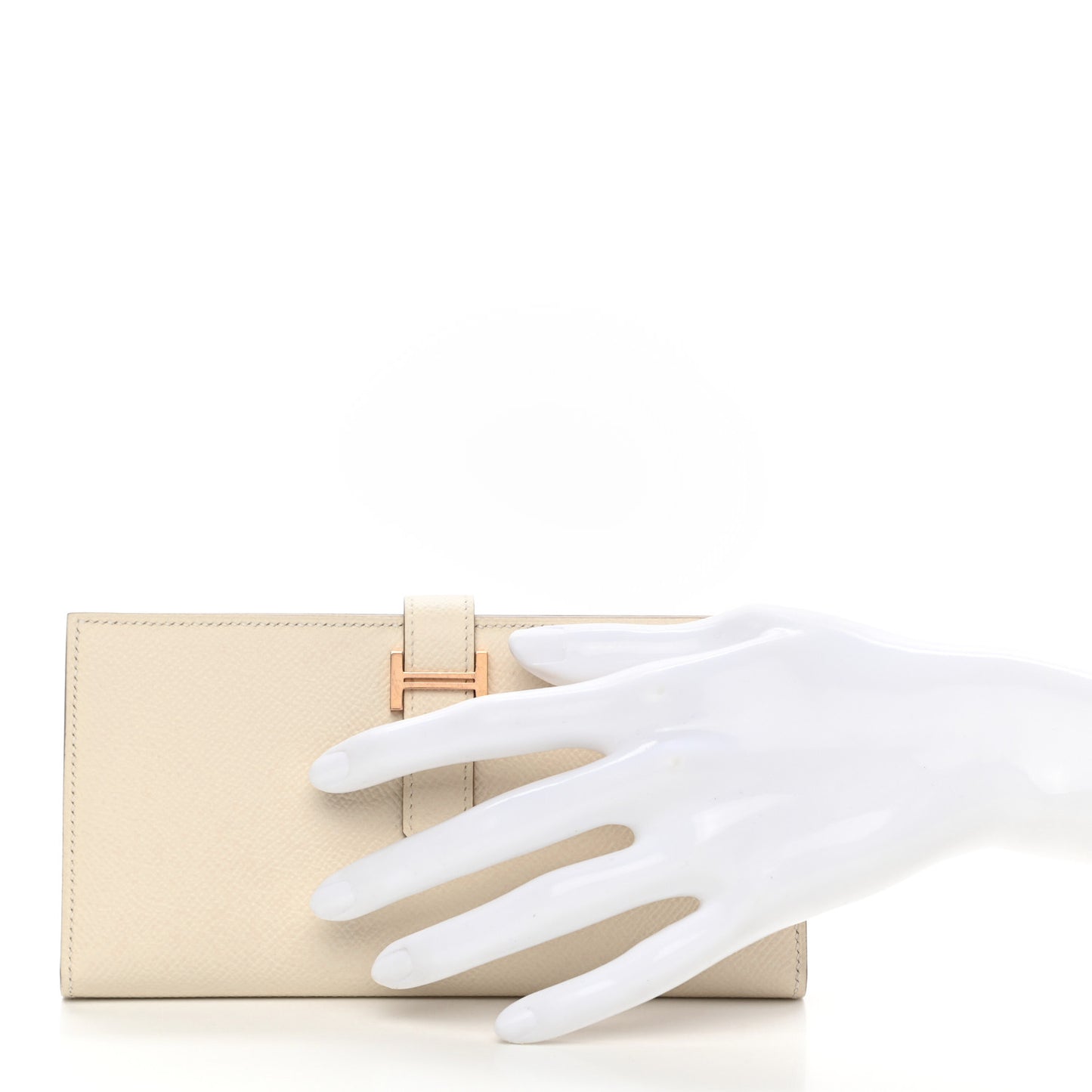 Epsom Bearn Gusset Wallet Craie