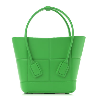 Bottega Veneta Rubber Maxi Intrecciato Mini Arco Grass 1 of 10
