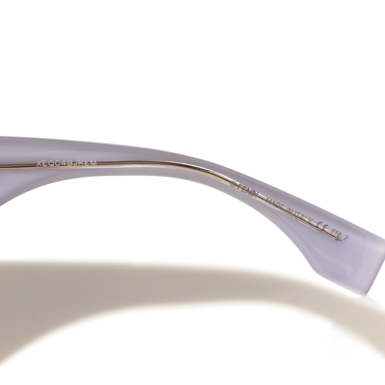 Fendi Acetate FF Sunglasses FF 0434/G/S White Gold 6 of 7