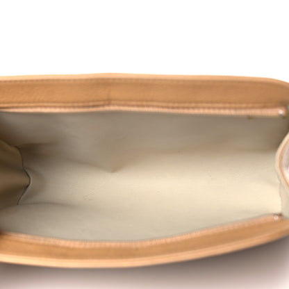 Chanel Caviar Timeless CC Cosmetic Pouch Beige 5 of 10