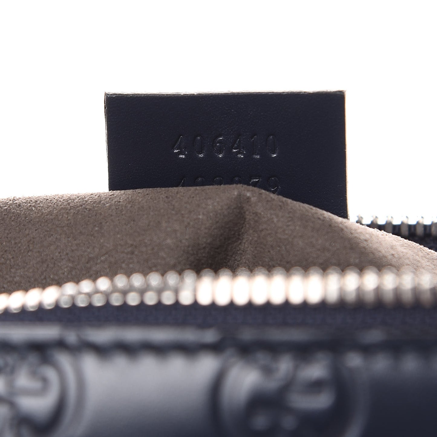 Guccissima Signature Small Messenger Bag Blue