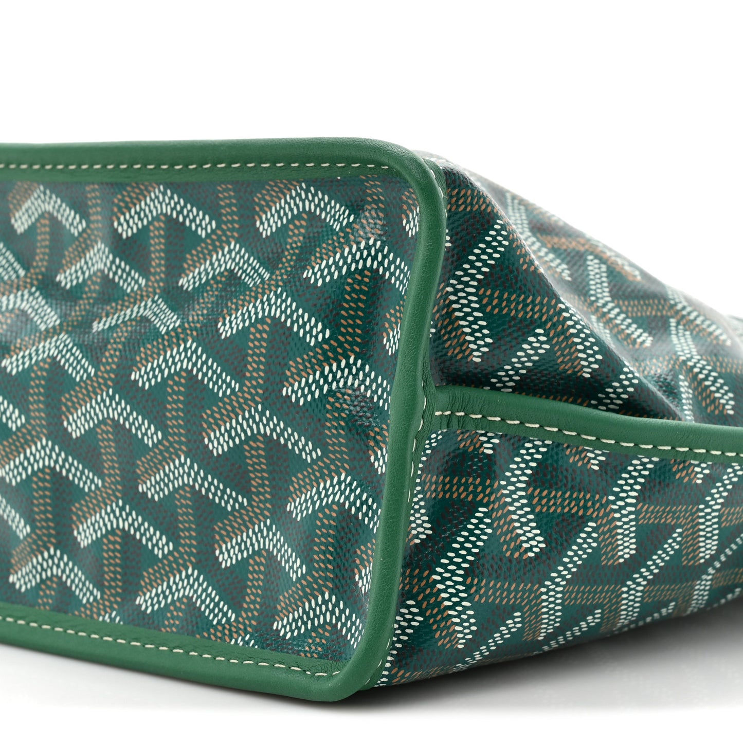 Goyardine Reversible Mini Anjou Green