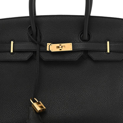 Hermes Togo Birkin 35 Black 8 of 11