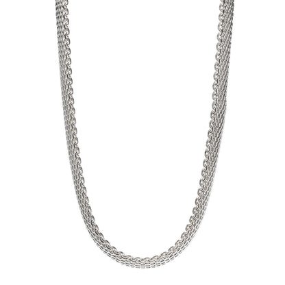 Tiffany Sterling Silver Somerset Mesh Necklace 1 of 5
