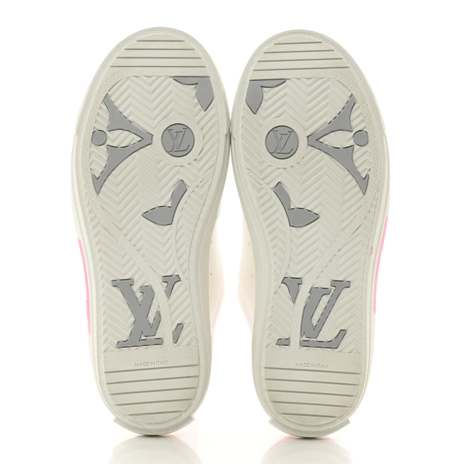 Louis Vuitton Calfskin Charlie Sneaker 36 White Rose Clair 5 of 8