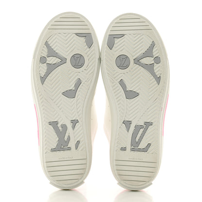 Louis Vuitton Calfskin Charlie Sneaker 36 White Rose Clair 5 of 8