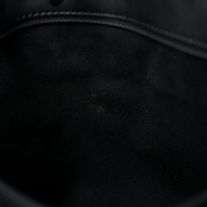 Chanel Sheepskin Quilted Chain Handle Large Shopping Tote Black 12 of 24