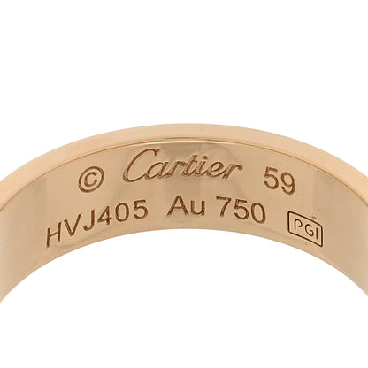 Cartier 18K Yellow Gold 5.5mm LOVE Ring 59 8.75 4 of 5