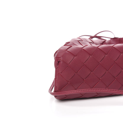 Bottega Veneta Nappa Intrecciato The Mini Pouch Amaranto 7 of 9