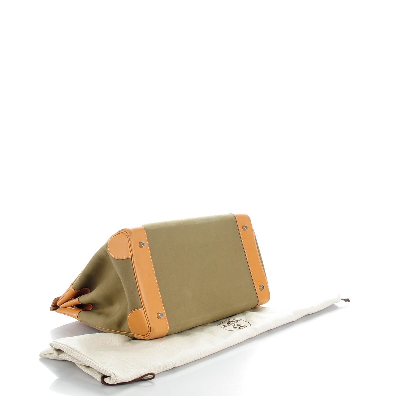 Hermes Natural Barenia Toile Birkin 40 5 of 32