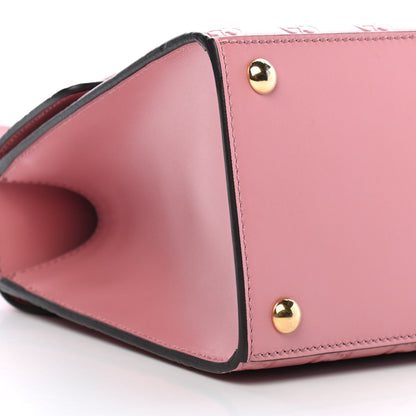 Gucci Guccissima Signature Small Padlock Top Handle Bag Rose Baby Candy 7 of 8