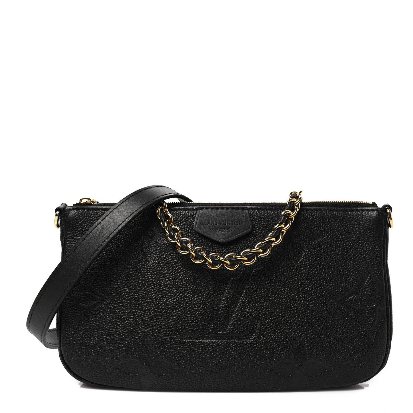 Empreinte Monogram Giant Multi Pochette Accessories Large Pochette Black