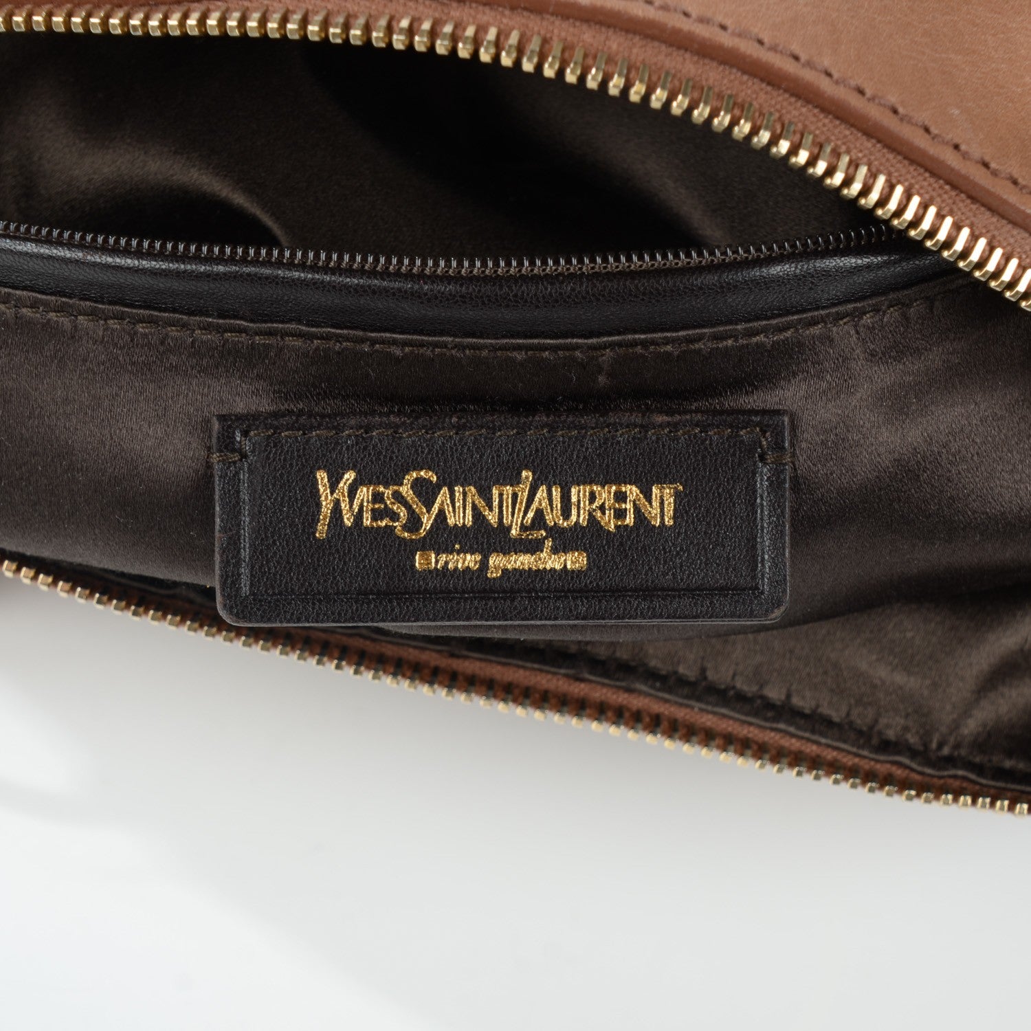 Saint Laurent Calfskin Large Vanity Bowler Camel 12 of 15