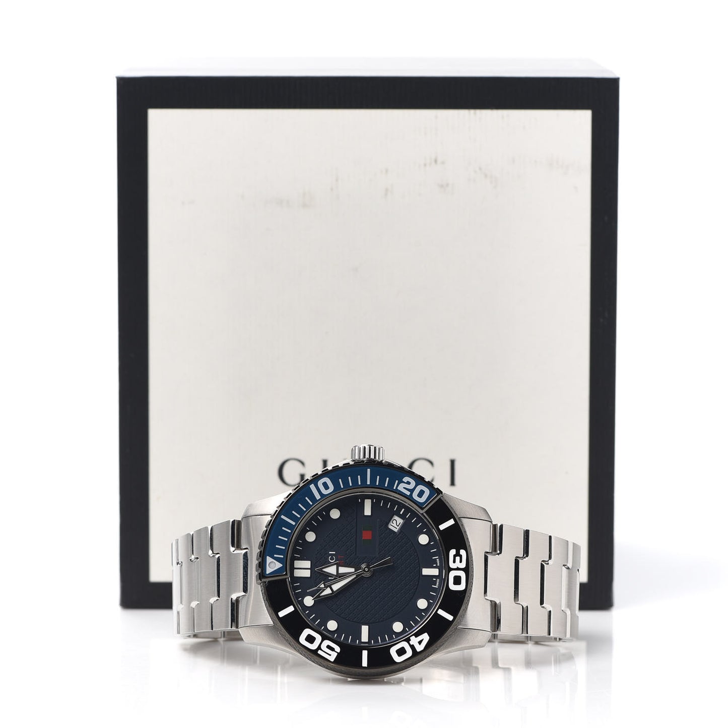 Stainless Steel 44mm G-Timeless Sport Quartz Watch Blue