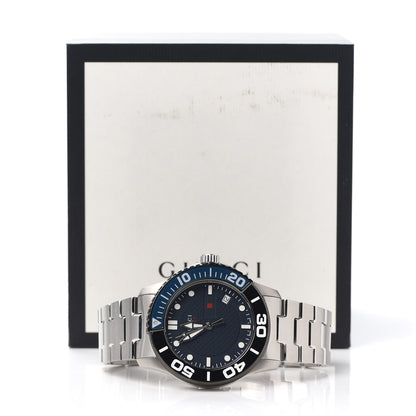 Gucci Stainless Steel 44mm G-Timeless Sport Quartz Watch Blue 7 of 7