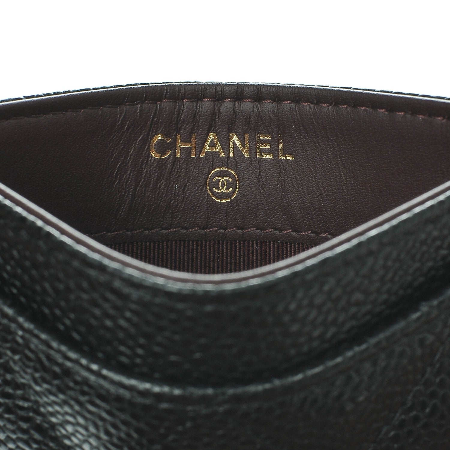 Chanel Caviar Quilted Card Holder Black 6 of 8