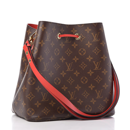 Louis Vuitton Monogram Neonoe MM Coquelicot 3 of 8