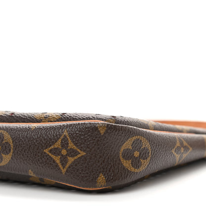 Louis Vuitton Monogram Perforated Pochette Accessories Bag Fuchsia 7 of 8