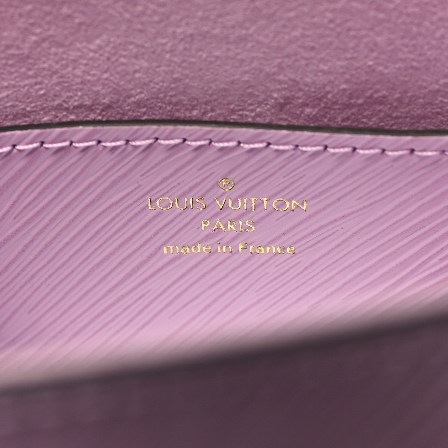 Louis Vuitton Epi Twist Monogram Flower Chain Shoulder Bag MM Wisteria Pink Purple 7 of 9