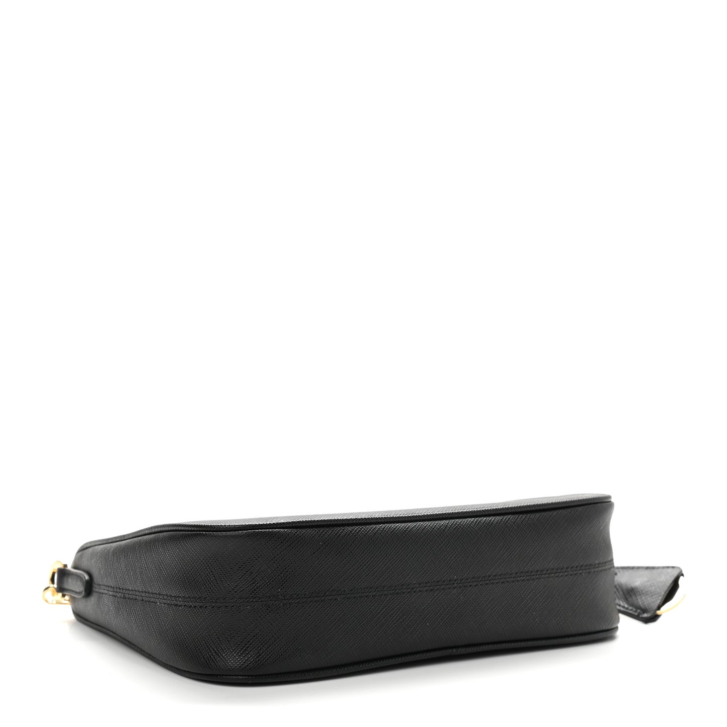Saffiano Lux Re-Edition 2005 Shoulder Bag Black