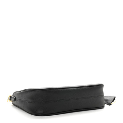 Prada Saffiano Lux Re-Edition 2005 Shoulder Bag Black 4 of 8