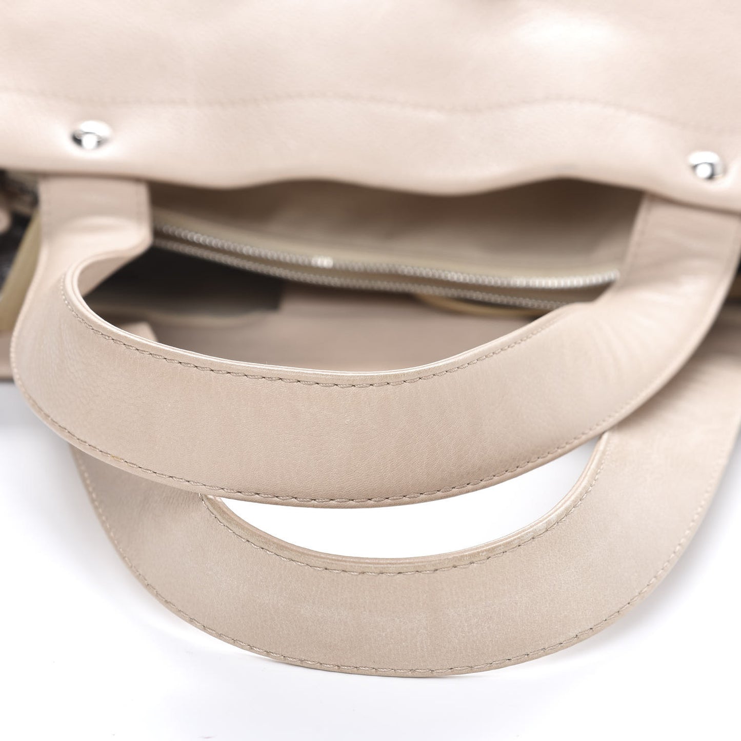 Caviar Executive Cerf Shopper Tote Beige