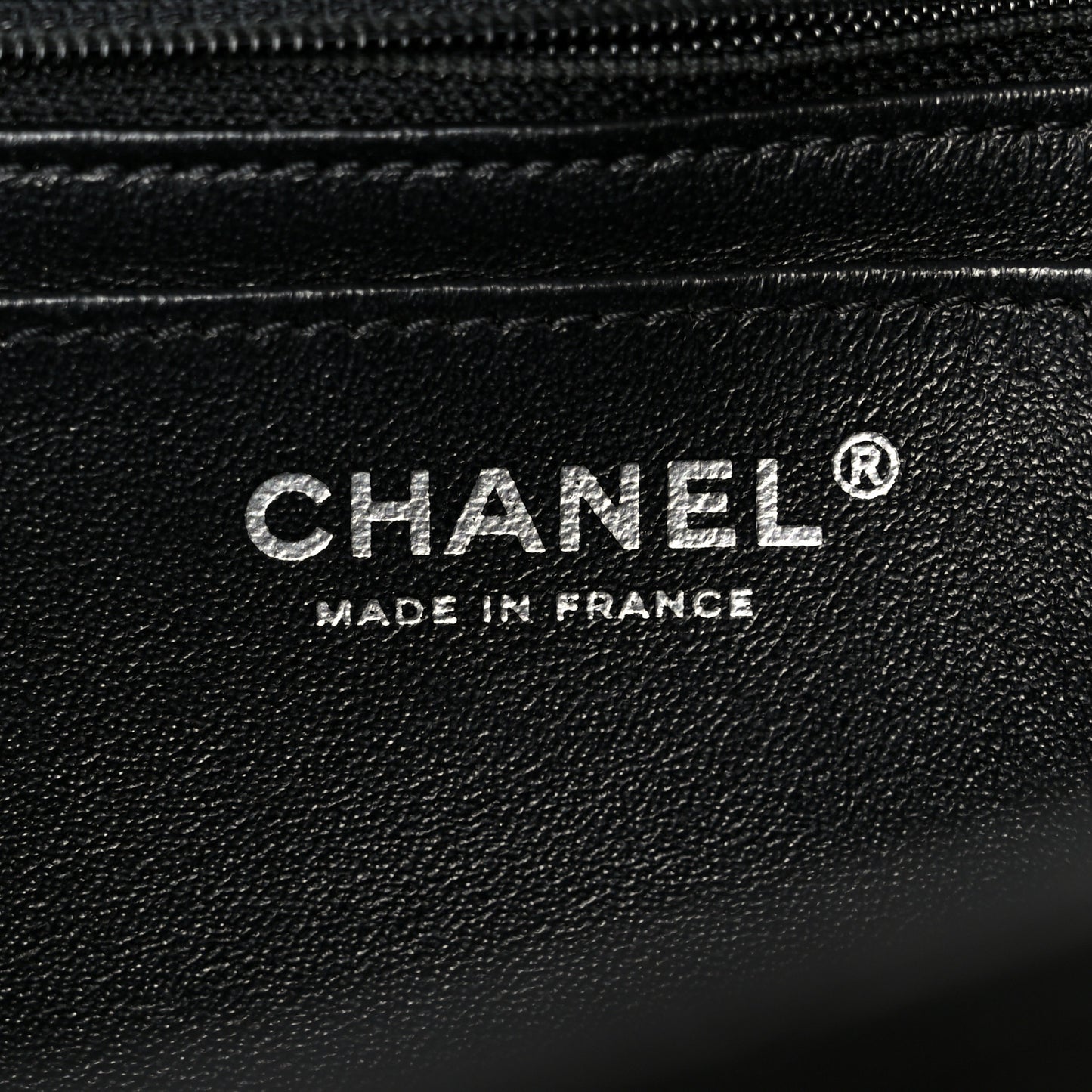 Lambskin Quilted Elementary Chic Flap Black