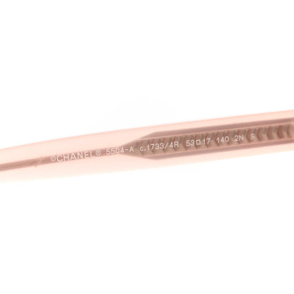 Chanel Acetate Square Sunglasses 5505 Light Pink 5 of 6