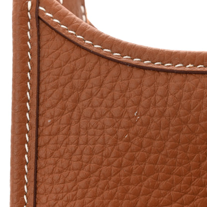 Hermes Taurillon Clemence Evelyne TPM Gold 11 of 11