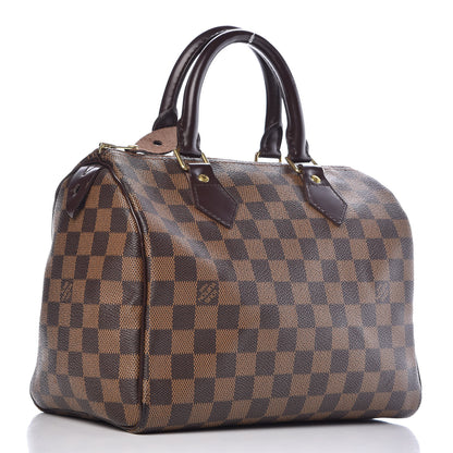 Louis Vuitton Damier Ebene Speedy 25 3 of 8