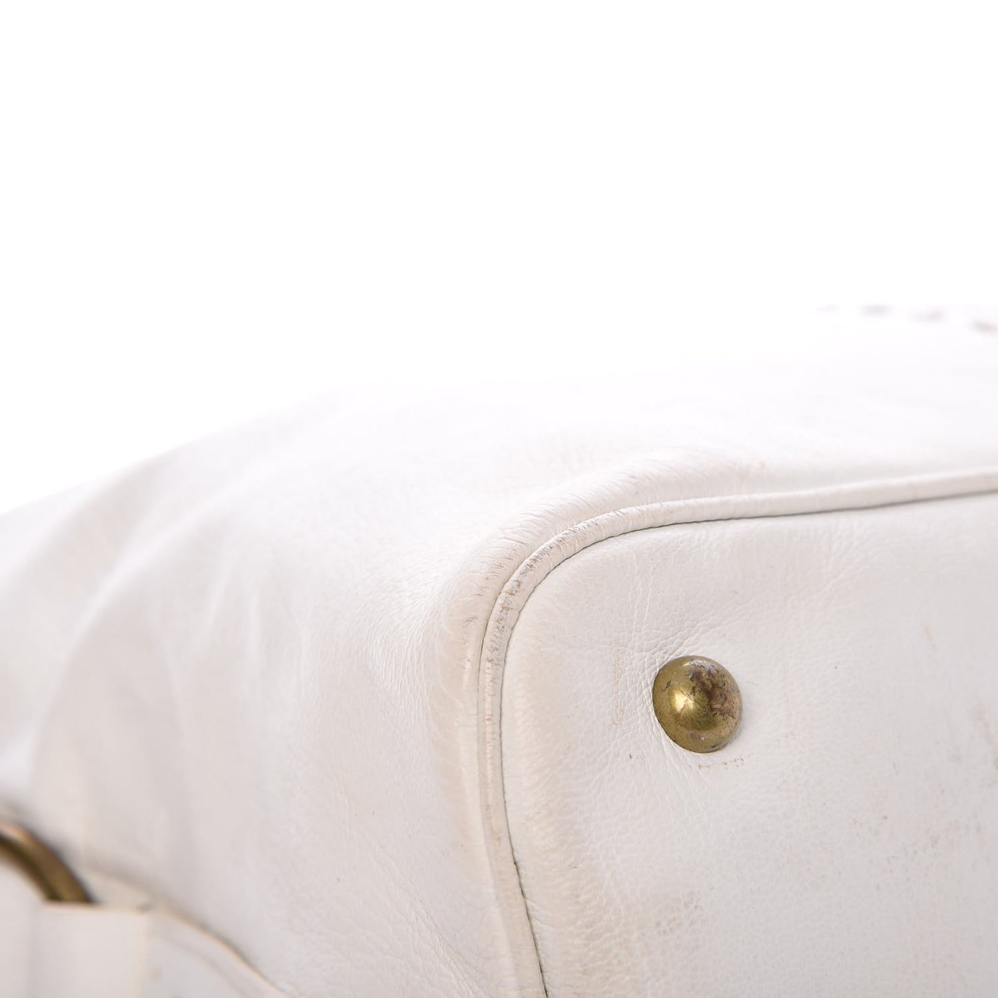 Calfskin Oversized Muse White