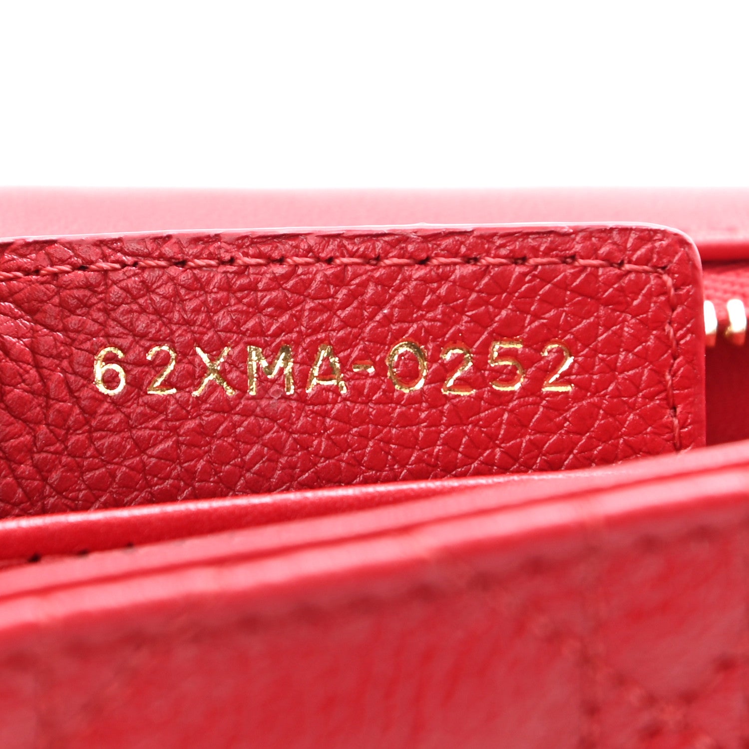 Christian Dior Calfskin Cannage Medium Caro Bag Red 7 of 10