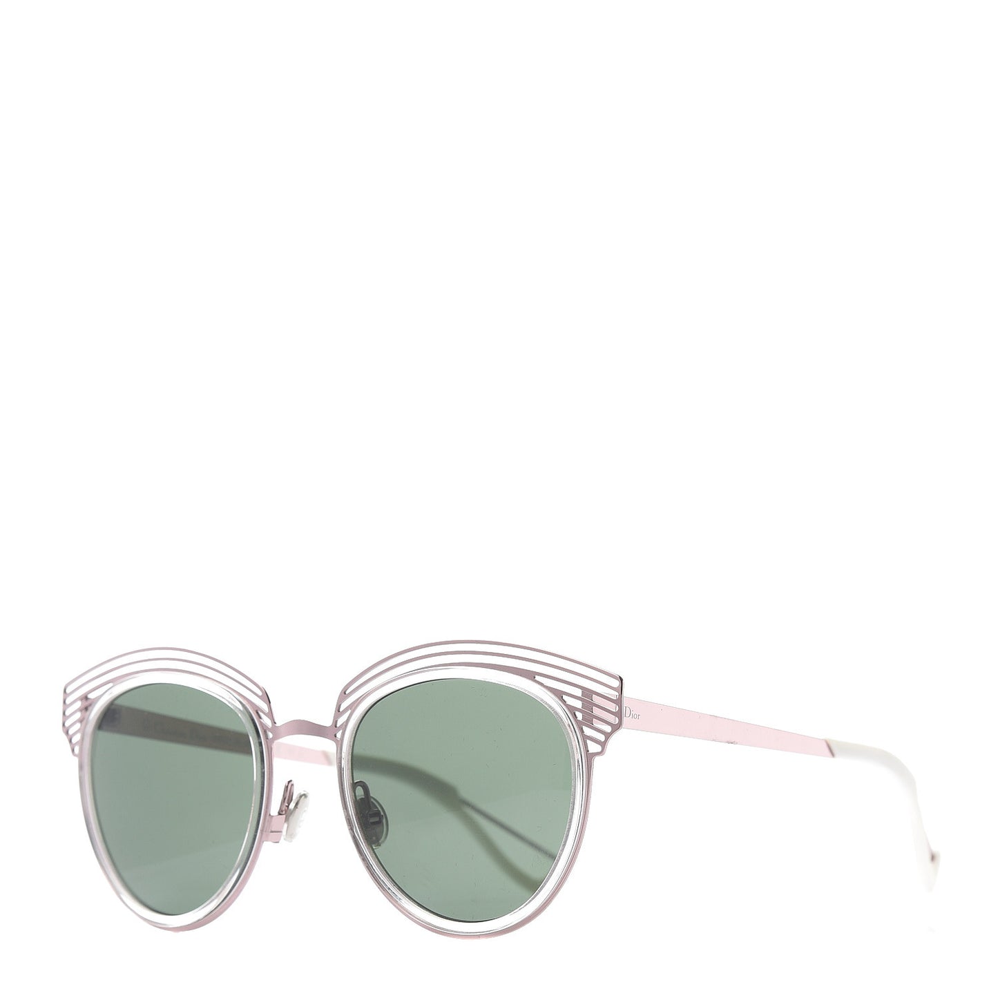 Acetate Enigme Sunglasses Pink White