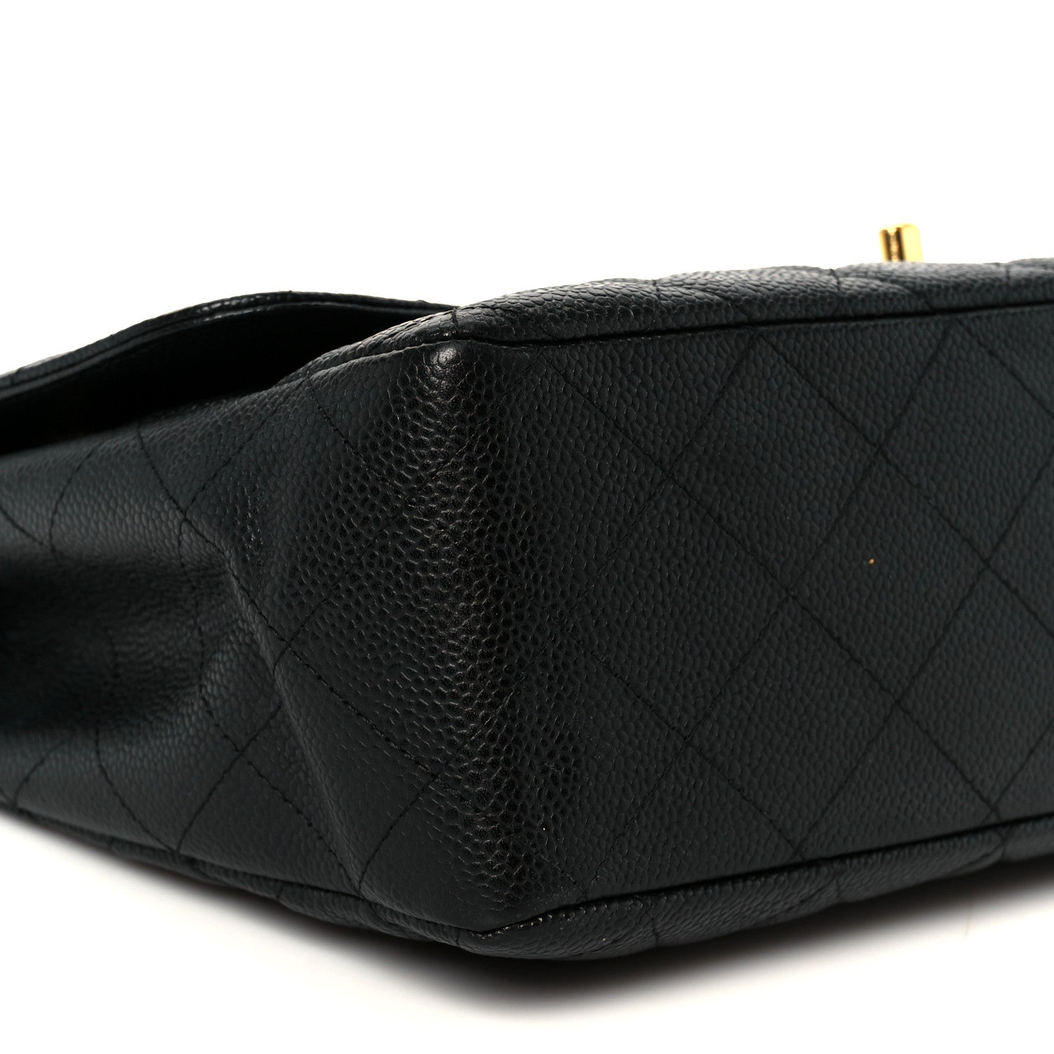 Chanel Caviar Quilted Jumbo Single Flap Black 10 of 11