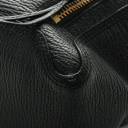 3.1 Phillip Lim 3.1 Textured Calfskin Medium Pashli Satchel Black 9 of 12