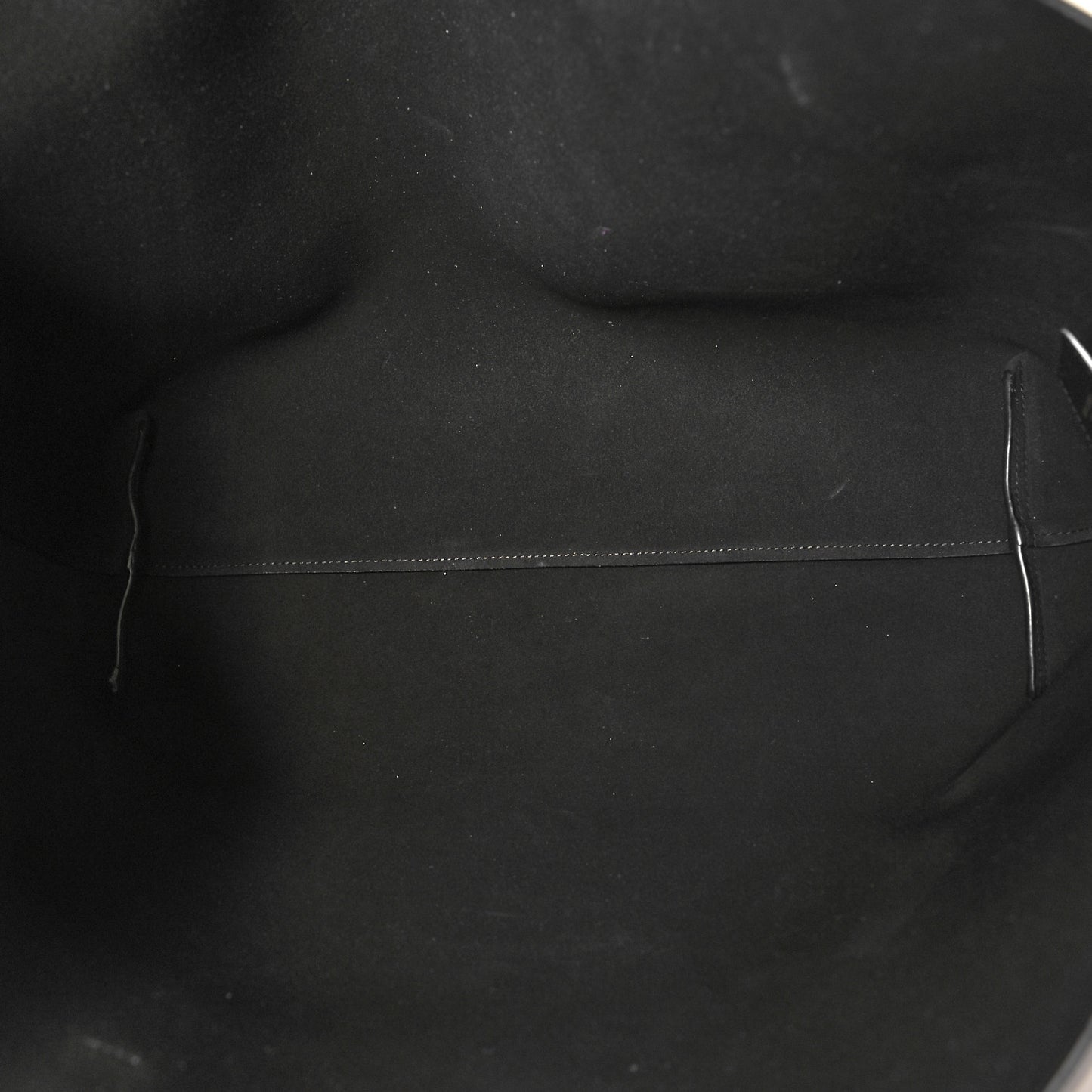 Calfskin Large Shopping Tote Black