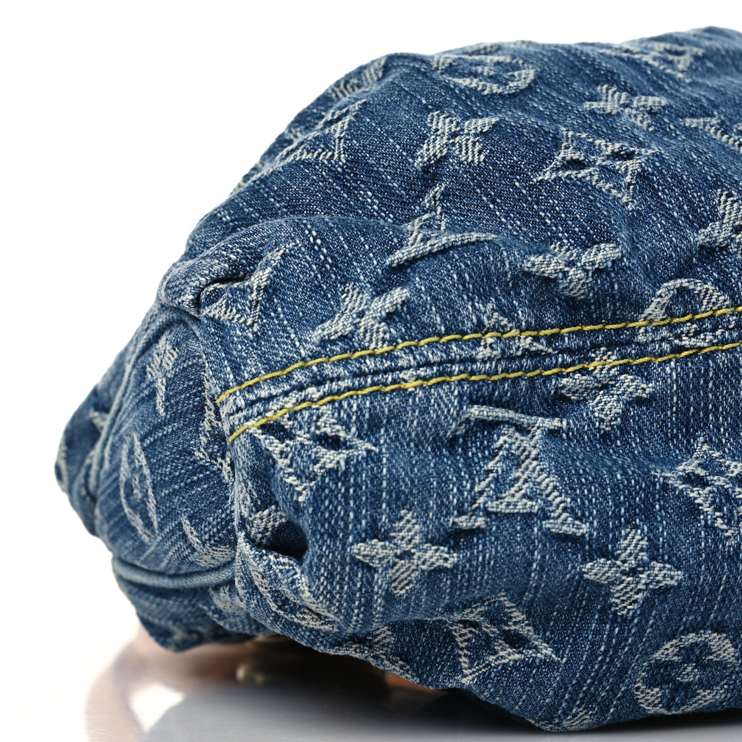 Louis Vuitton Monogram Denim Pleaty Blue 7 of 9