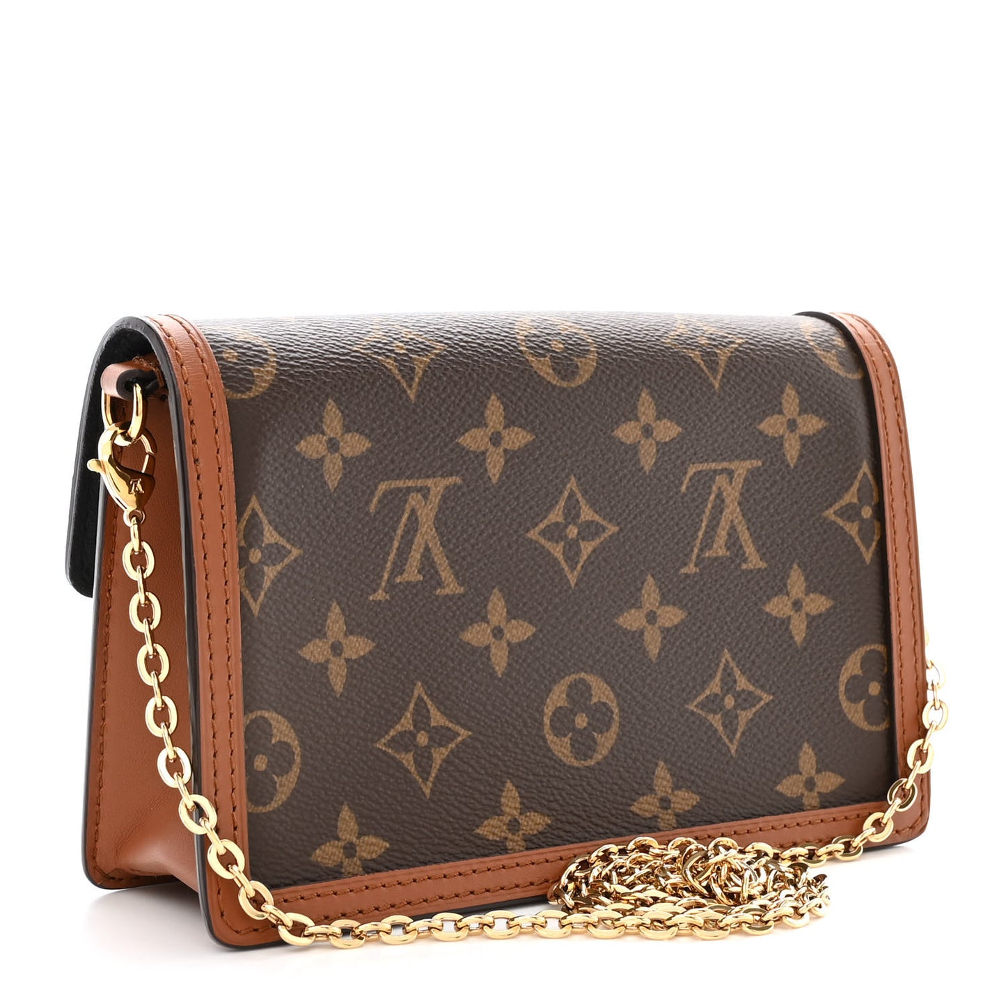 Reverse Monogram Dauphine Chain Wallet